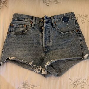 Denim Blue 501 Women's Shorts